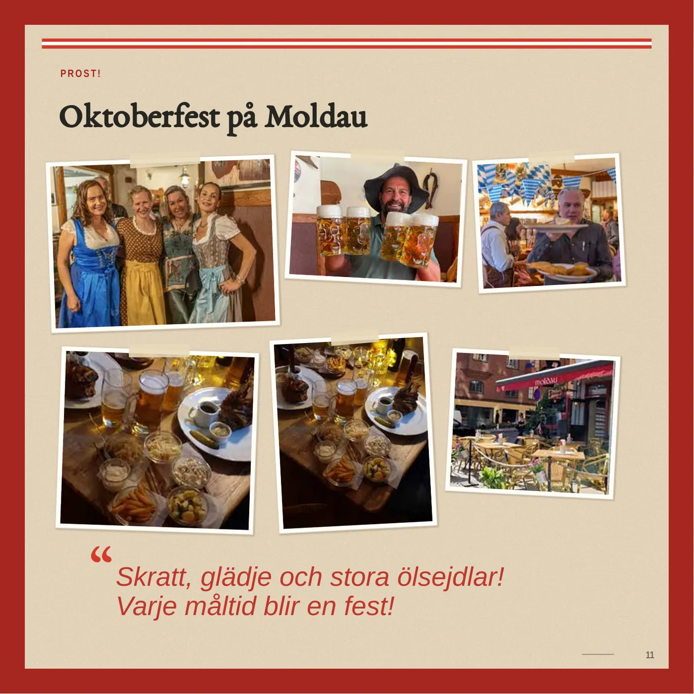 Sida 11 ur Moldaus minnesbok: Oktoberfest på Moldau